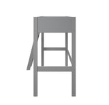 Noomi Tera Solid Wood High Sleeper Grey (FSC-Certified)