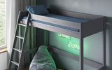 Noomi Tera Solid Wood High Sleeper Grey (FSC-Certified)