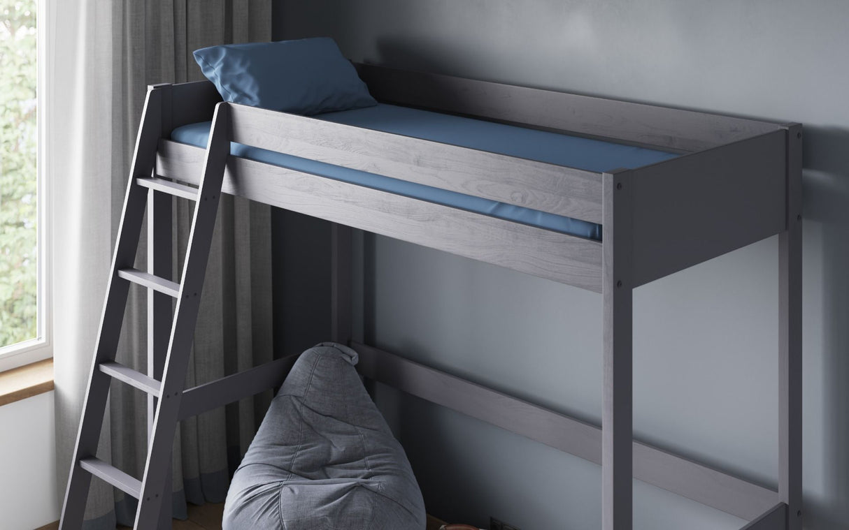 Noomi Tera Solid Wood High Sleeper Grey (FSC-Certified)