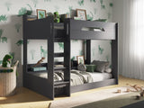 Flair Gravity Bunk Bed with Shelves Grey