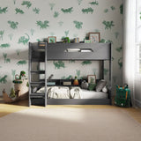 Flair Gravity Bunk Bed with Shelves Grey