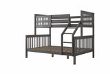 Flair Zoom Wooden Detachable Triple Bunk Bed Grey