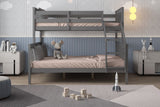 Flair Zoom Wooden Detachable Triple Bunk Bed Grey