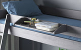 Noomi Tera Double/Double L Shaped Bunk Bed Grey (FSC-Certified)