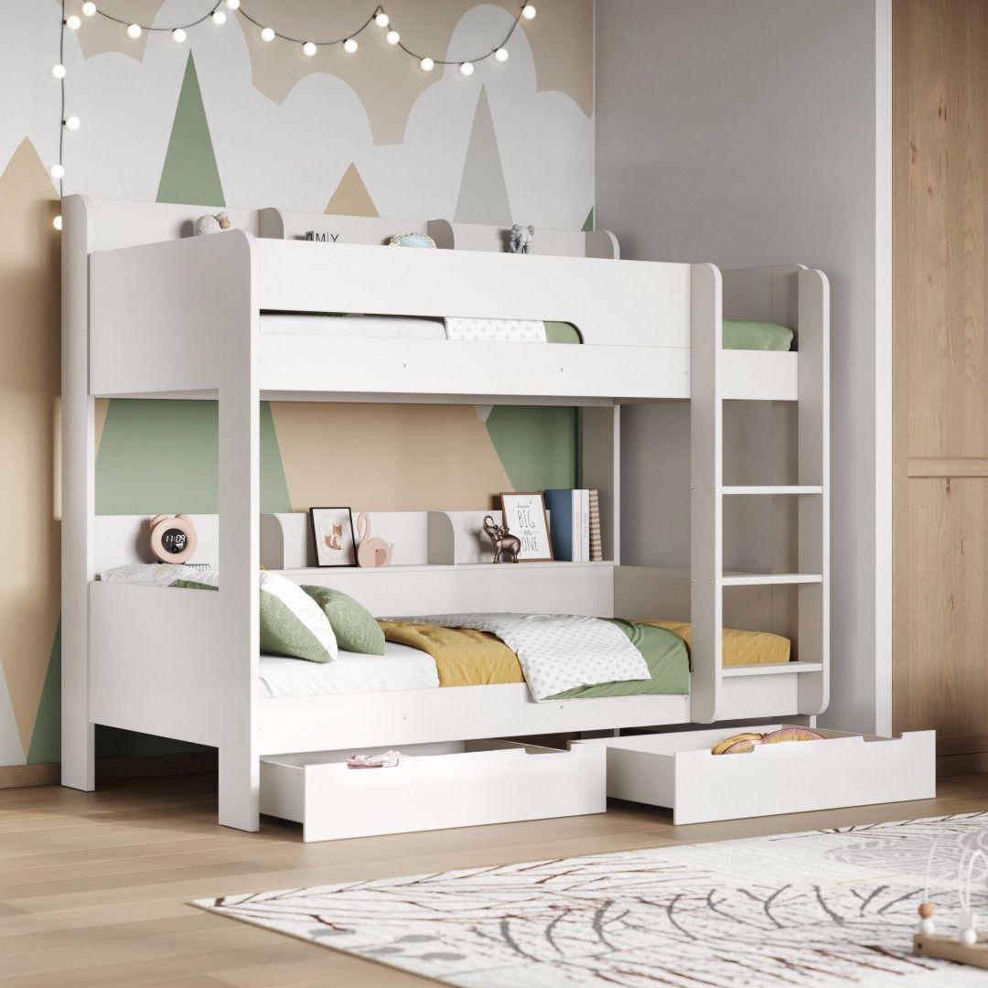 Flair Eddie Storage Bunk White