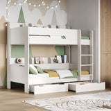 Flair Eddie Storage Bunk White