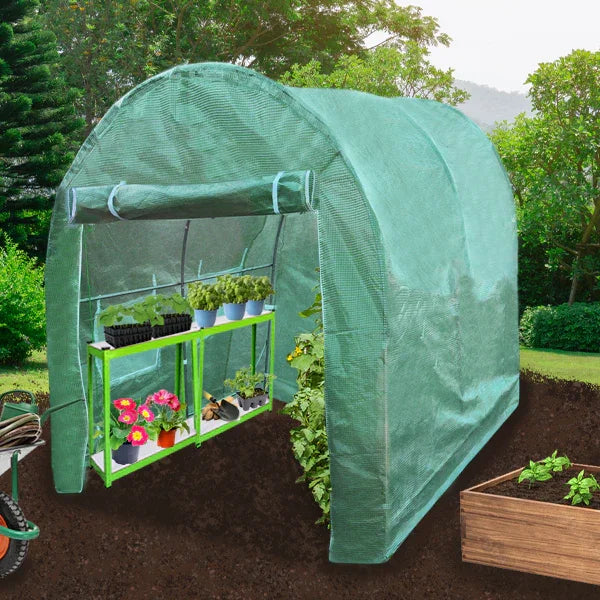 Polytunnel 19mm 4m x 2m with Racking