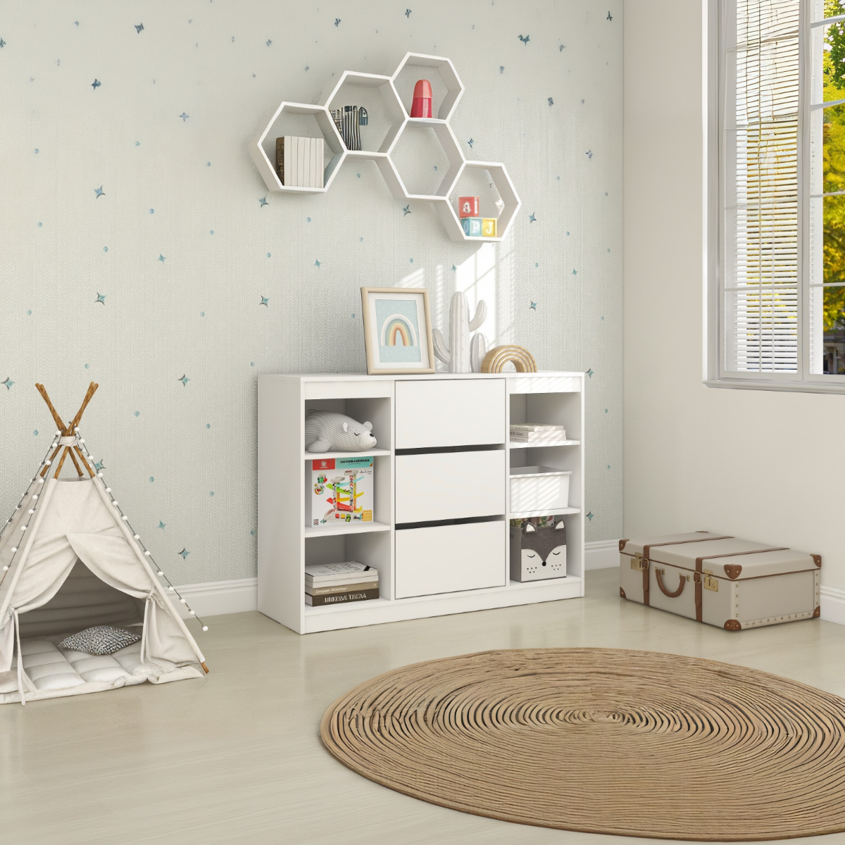 Flair Olivia Storage Unit White