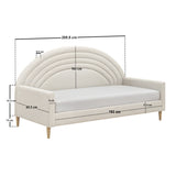 Flair Noa Rainbow Day Bed Teddy Fabric