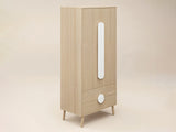 Flair Noah 2 Door Wardrobe with 2 Drawers Oak & White