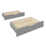 Noomi Nora Set of Under Bed Drawers Grey (FSC-Certified)