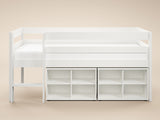 Noomi Shorty Midsleeper Cube Unit Set White (FSC-Certified)