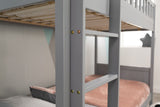 Flair Bea Wooden Bunk Bed Grey