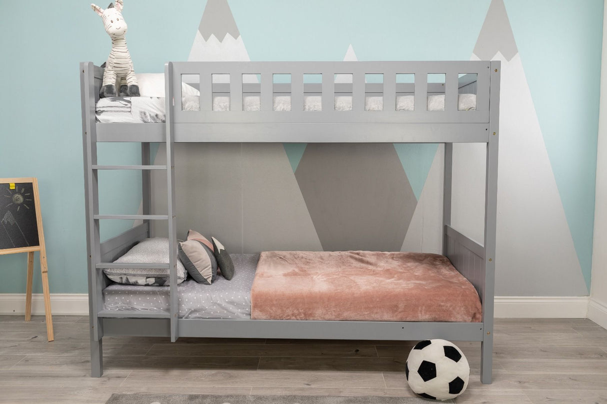 Flair Bea Wooden Bunk Bed Grey