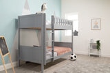 Flair Bea Wooden Bunk Bed Grey