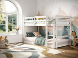 Flair Shasha Low Wooden Detachable Bunk Bed White