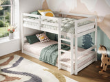 Flair Shasha Low Wooden Detachable Bunk Bed White