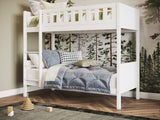 Flair Bea Shorty Wooden Bunk Bed White