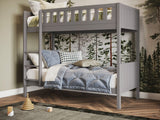 Flair Bea Shorty Wooden Bunk Bed Grey