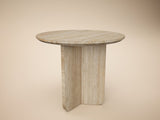 SOLACE+CO Aven Sintered Stone Effect Side Table