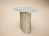 SOLACE+CO Elin Sintered Stone Effect Side Table