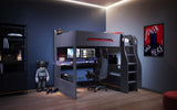 Flair Skyhigh Small Double Gaming High Sleeper Anthracite