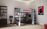 Flair Skyhigh Small Double Gaming High Sleeper Anthracite