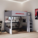 Flair Skyhigh Small Double Gaming High Sleeper Anthracite