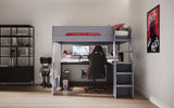 Flair Skyhigh Small Double Gaming High Sleeper Anthracite
