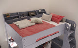 Flair Skyhigh Small Double Gaming High Sleeper Anthracite