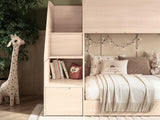 Flair Dreamland House Staircase Bunk Oak & White
