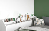 Flair Stepaside High Sleeper Bed with Staircase White