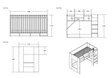 Flair Wizard Junior High Cabin Station Grey