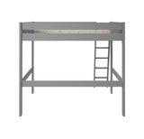 Noomi Tera Solid Wood Small Double High Sleeper Grey (FSC-Certified)