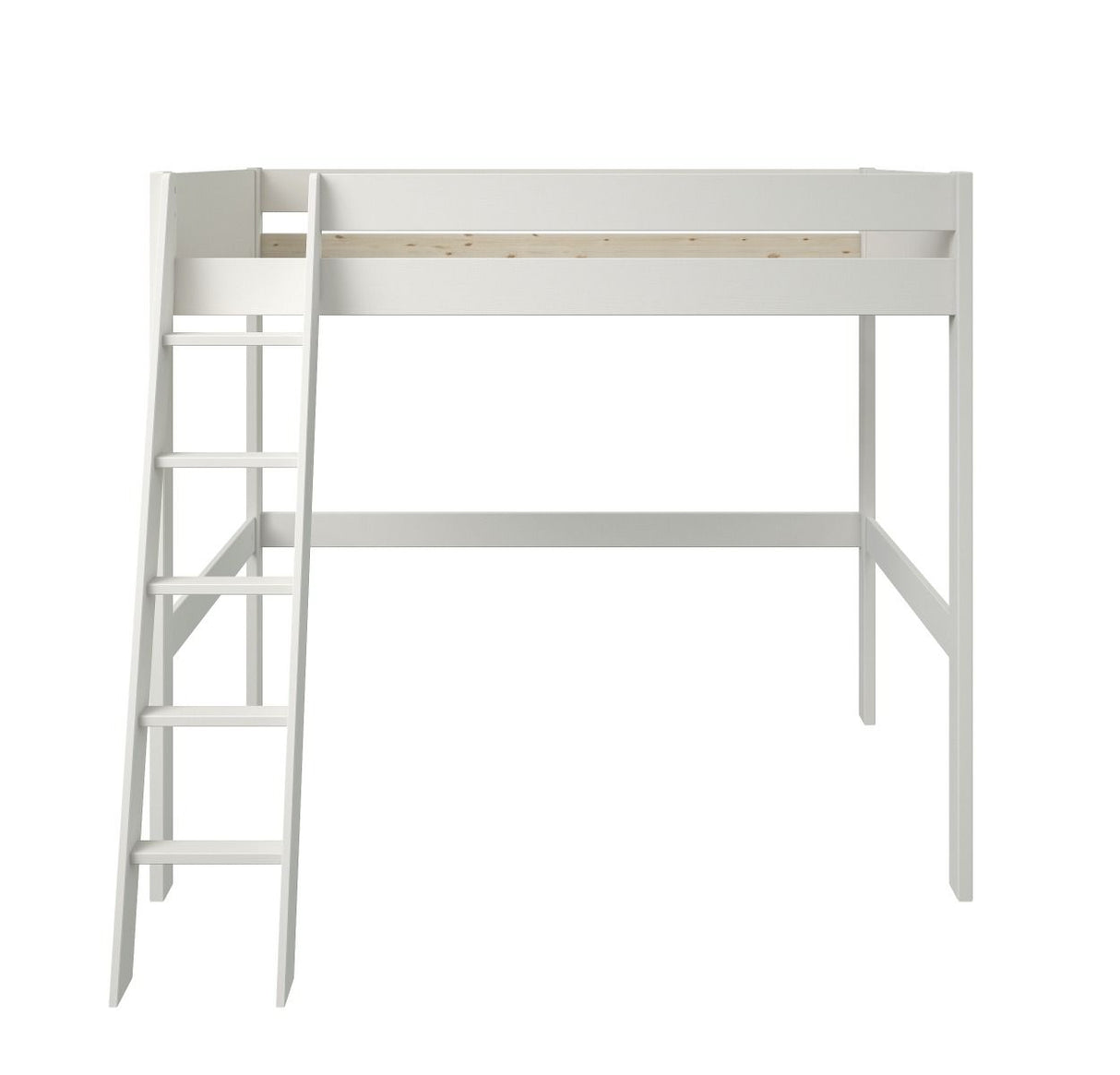 Noomi Tera Solid Wood Small Double High Sleeper White (FSC-Certified)