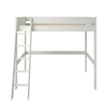Noomi Tera Solid Wood Small Double High Sleeper White (FSC-Certified)