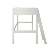 Noomi Tera Solid Wood Small Double High Sleeper White (FSC-Certified)