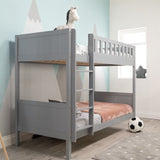 Flair Bea Wooden Bunk Bed Grey