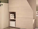 Flair Dreamland House Triple Sleeper with Staircase White & Oak