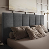 Flair Waltz Kingsize Fabric Ottoman Bed Grey