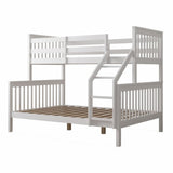 Flair Zoom Wooden Detachable Triple Bunk Bed White