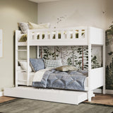 Flair Bea Wooden Bunk Bed White
