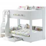 Flair Flick Storage Bunk Bed White
