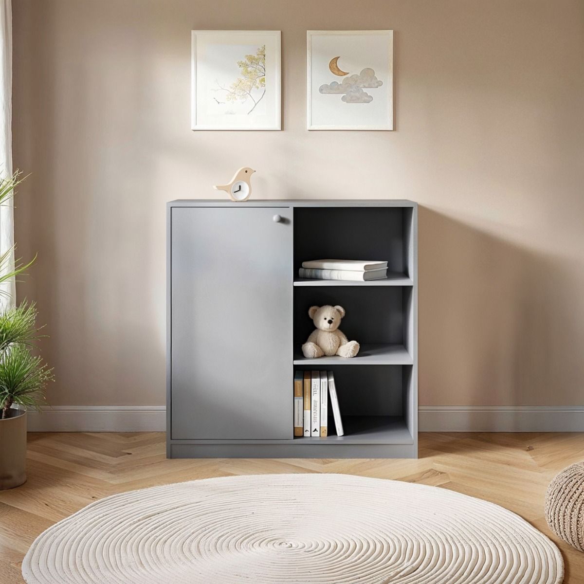 Flair Wizard Storage Unit Grey