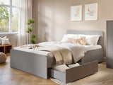 Flair Wizard Small Double Bed Grey