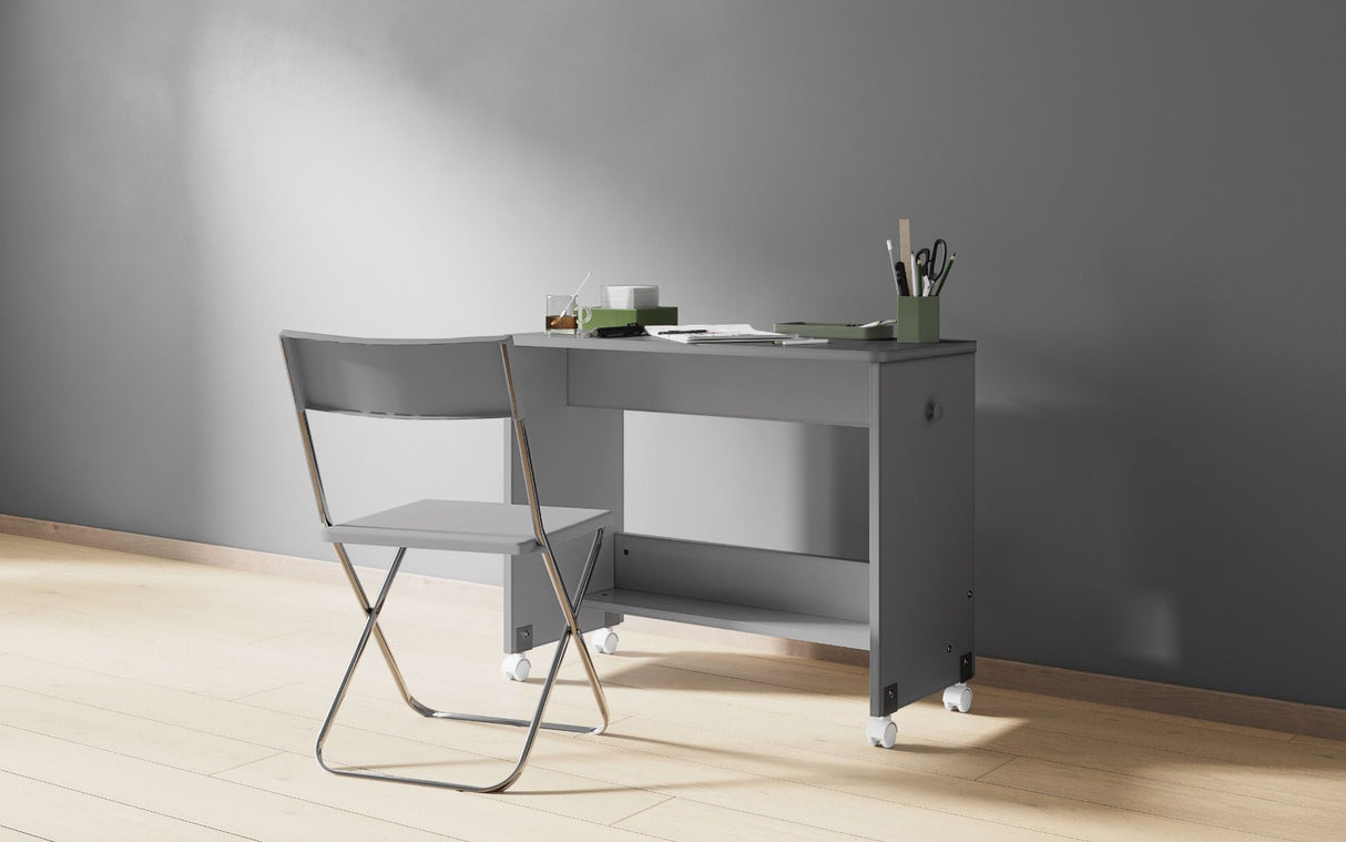 Flair Wizard Pull Out Desk Grey