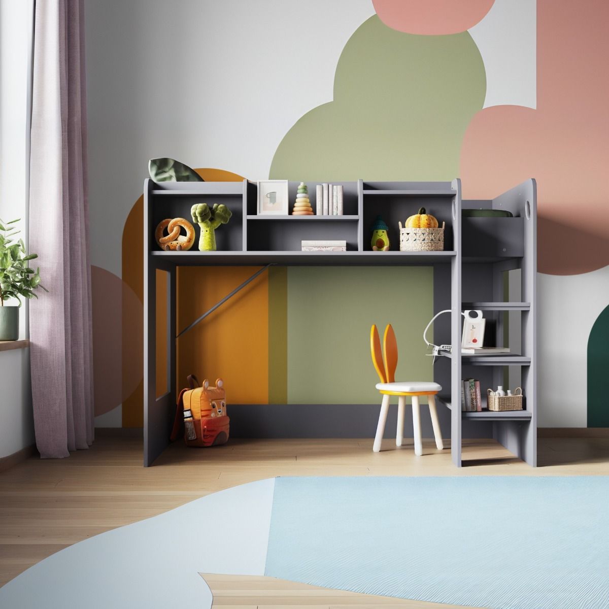 Flair Wizard Junior High Sleeper Grey
