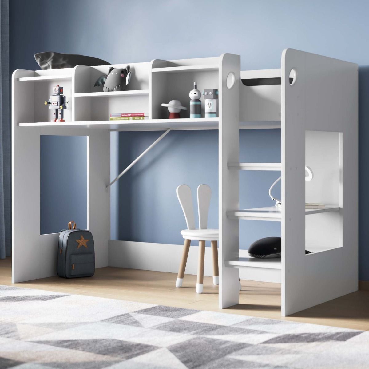 Flair Wizard Junior High Sleeper White