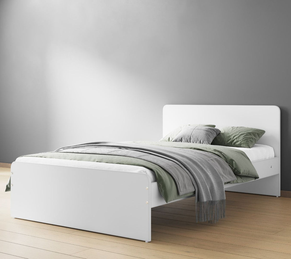 Flair Wizard Small Double Bed White