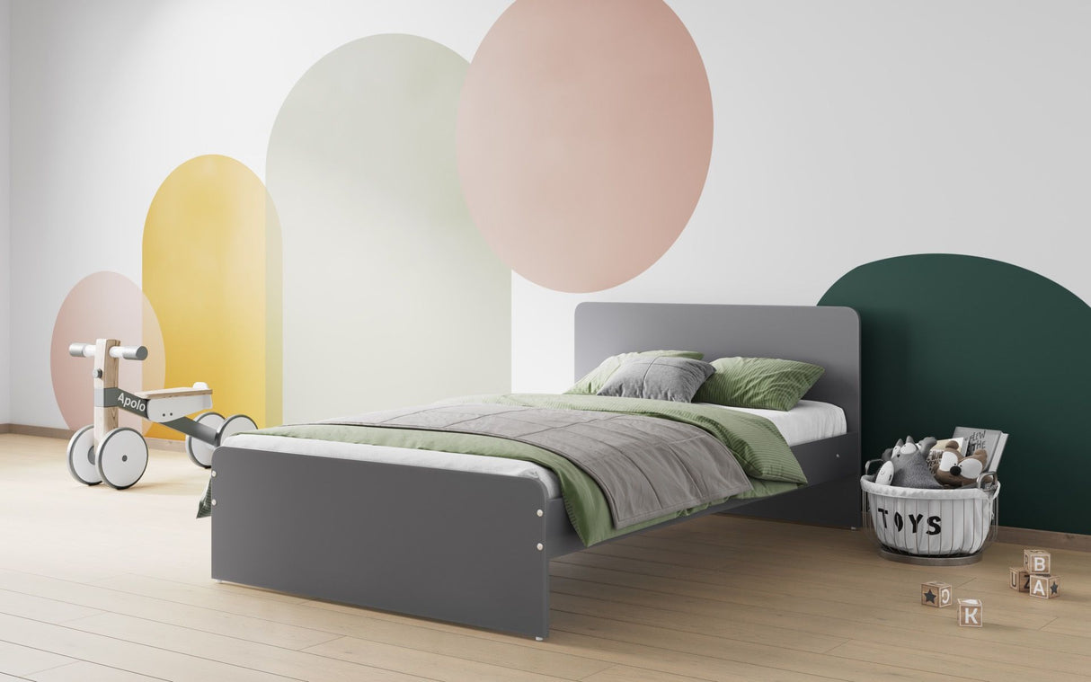 Flair Wizard Small Double Bed Grey